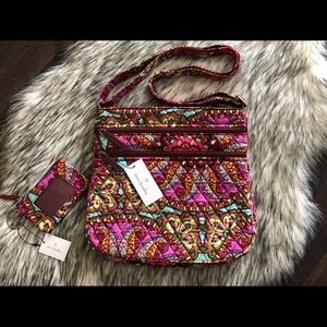 Vera Bradley Crossbody and ID Case